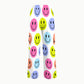 Women's Colorful Smiley Faces Printed Scrub Set SP09