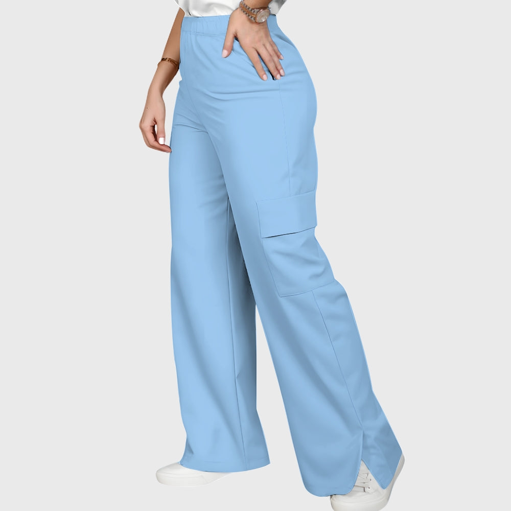 Women's Flamingo Printed Scrub Set SL02