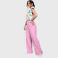 Women's Flamingo Printed Scrub Set SL04