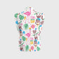 Women's Flamingo Printed Scrub Set SL04