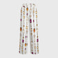 Women's Metallic Line Series Printed Scrub Set  SM02