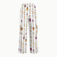Women's Metallic Line Series Printed Scrub Set  SM02