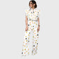 Women's Polka Dot Printed Scrub Set SP12