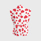 Women's Colorful Heart Pattern  Scrub Set CL11