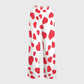 Women's Colorful Heart Pattern  Scrub Set CL11