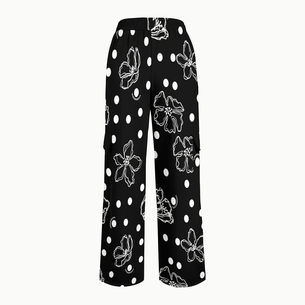 Women's Polka Dot Printed Scrub Set SP14