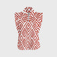 Women's Metallic Line Series Printed Scrub Set  SM04