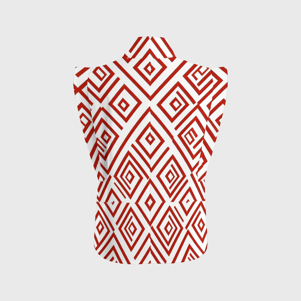 Women's Metallic Line Series Printed Scrub Set  SM04