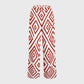 Women's Metallic Line Series Printed Scrub Set  SM04