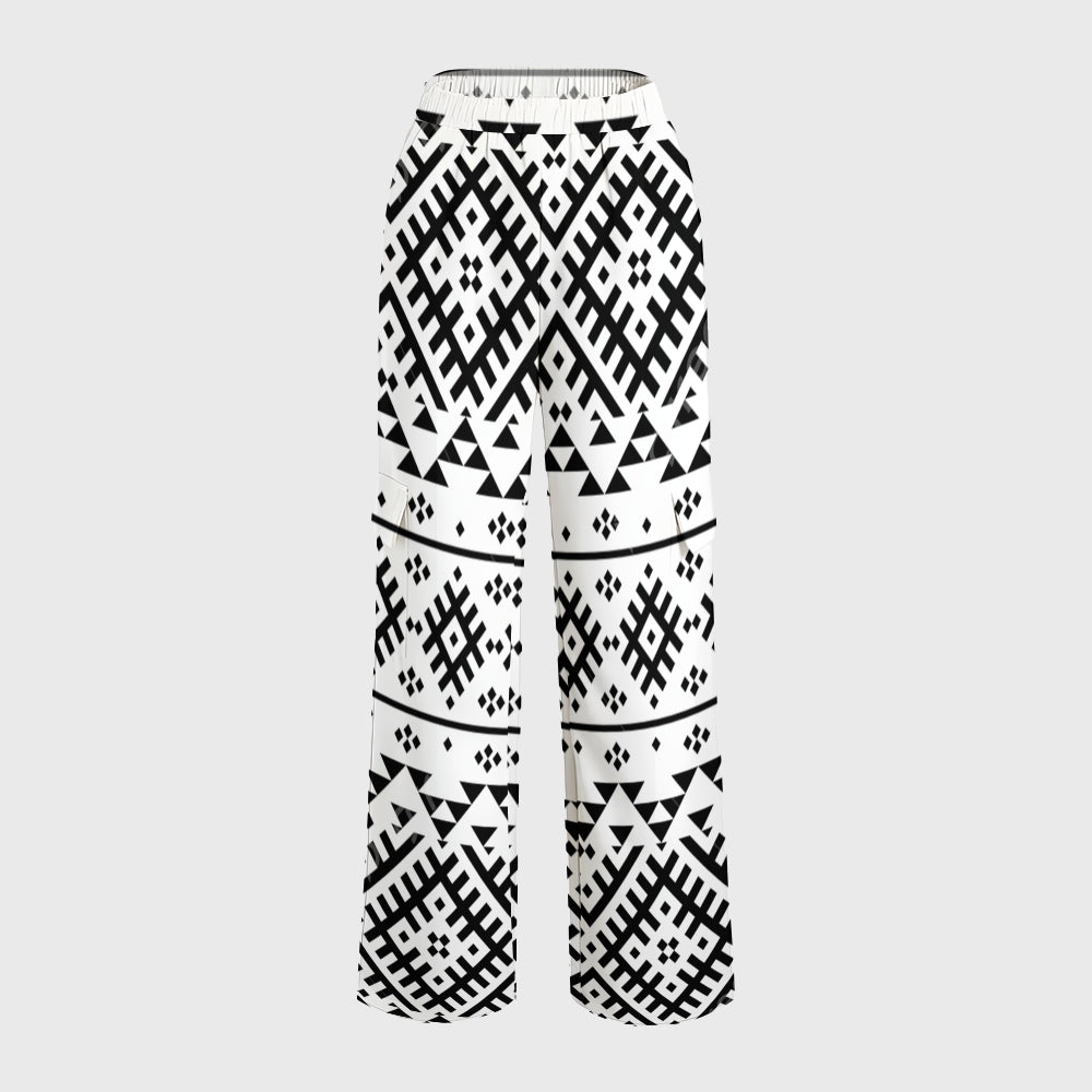 Women's Metallic Line Series Printed Scrub Set  SM05