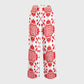 Women's Metallic Line Series Printed Scrub Set  SM06