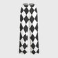 Women's Metallic Line Series Printed Scrub Set  SM07
