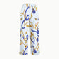 Women's Metallic Line Series Printed Scrub Set  SM08