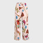 Women's Metallic Line Series Printed Scrub Set  SM10