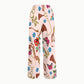 Women's Metallic Line Series Printed Scrub Set  SM10