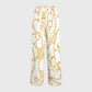 Women's Metallic Line Series Printed Scrub Set  SM11
