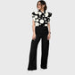 Women's Polka Dot Printed Scrub Set SP15