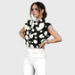 Women's Polka Dot Printed Scrub Set SP15