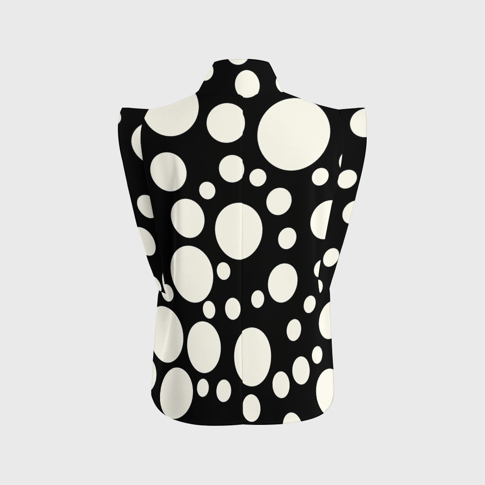 Women's Polka Dot Printed Scrub Set SP15
