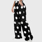 Women's Polka Dot Printed Scrub Set SP17