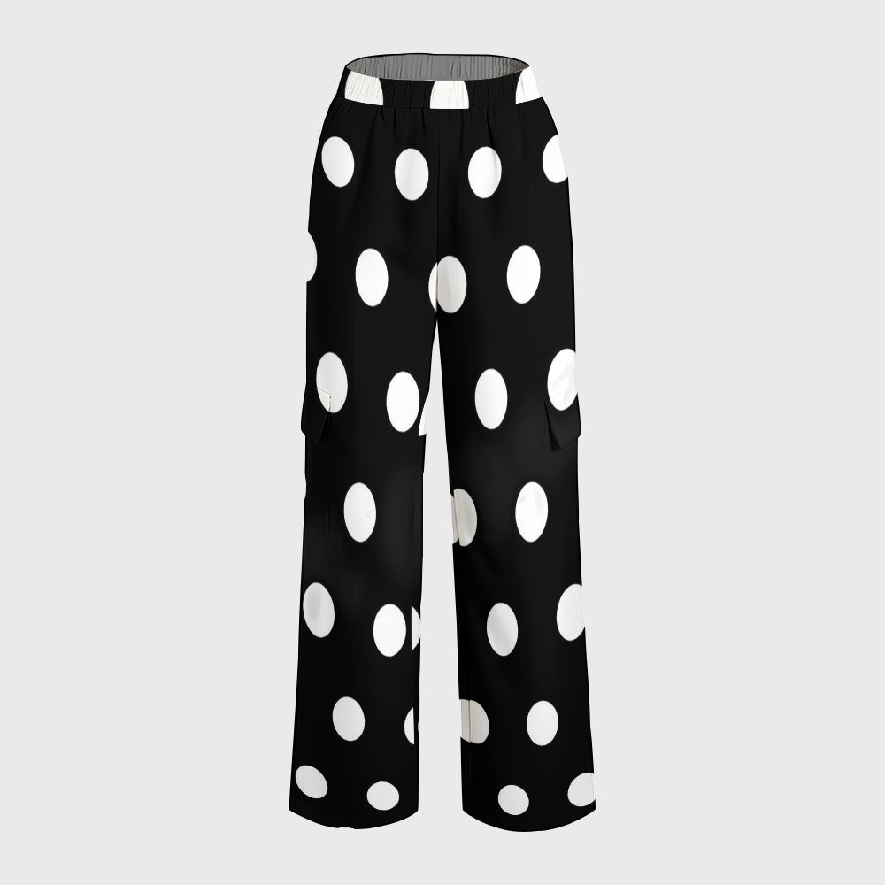 Women's Polka Dot Printed Scrub Set SP17