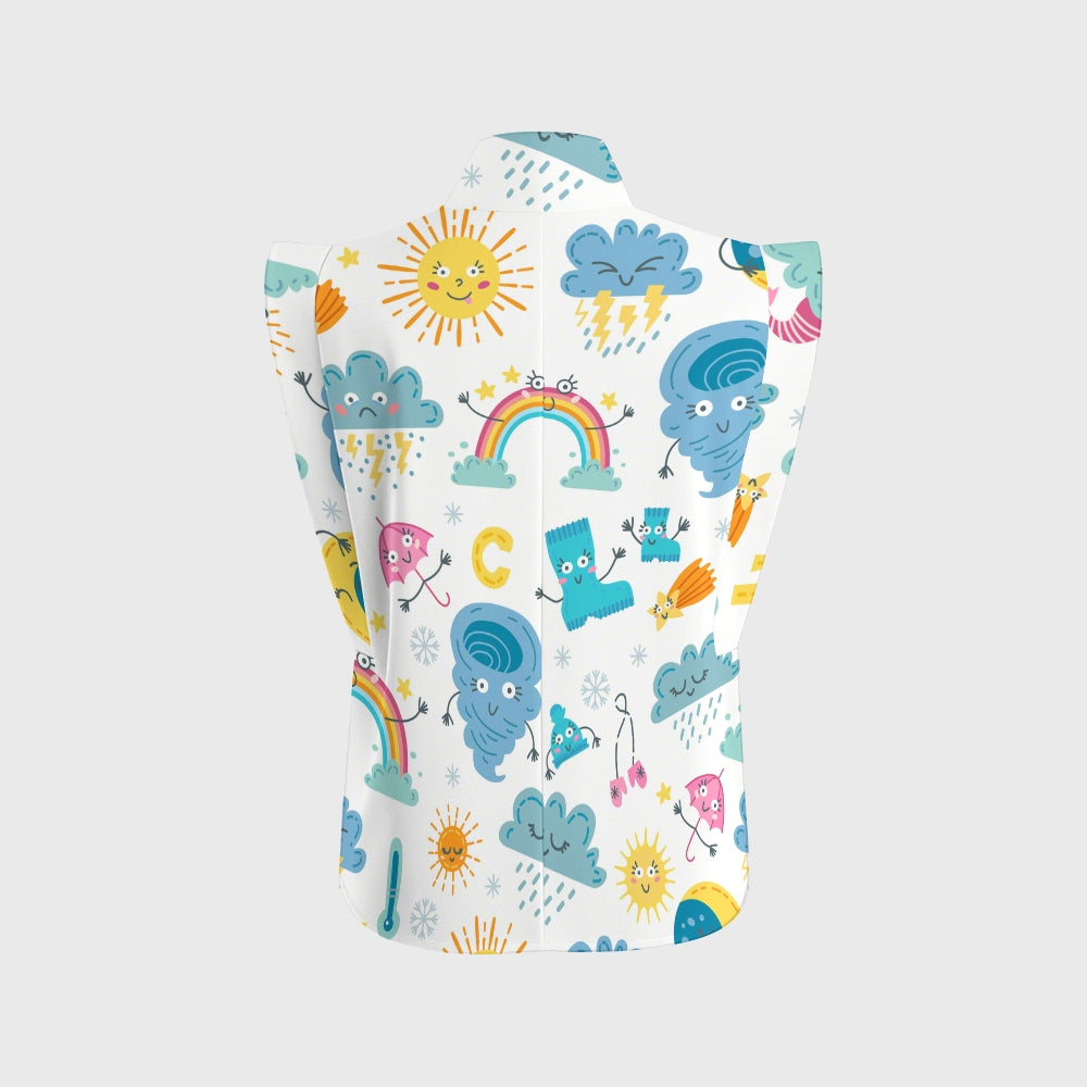 Women's Children's Cartoon Printed Scrub Set SK02