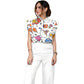 Women's Children's Cartoon Printed Scrub Set SK03