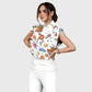 Women's Children's Cartoon Printed Scrub Set SK03