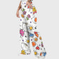 Women's Children's Cartoon Printed Scrub Set SK03