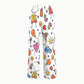 Women's Children's Cartoon Printed Scrub Set SK03