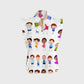 Women's Children's Cartoon Printed Scrub Set SK04