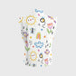Women's Children's Cartoon Printed Scrub Set SK06