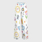 Women's Children's Cartoon Printed Scrub Set SK06