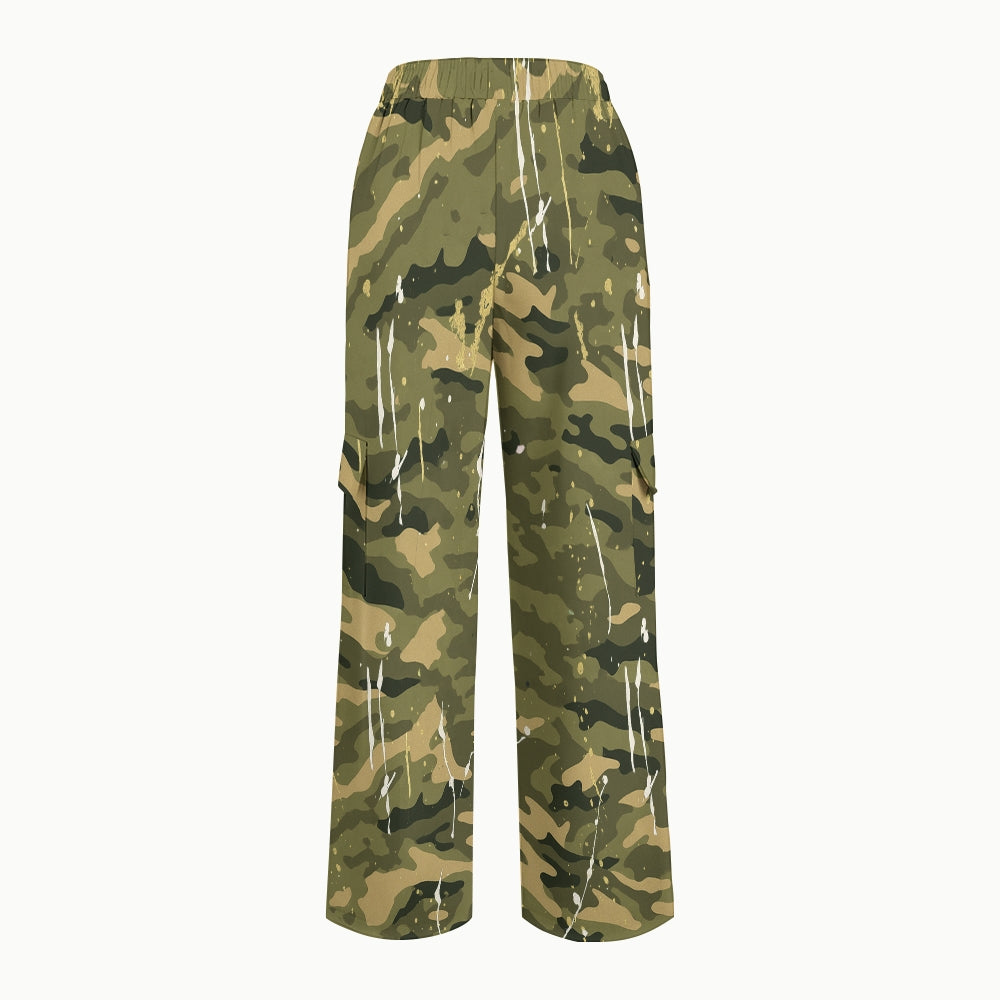 Women's Camouflage Scrub Set JC8291