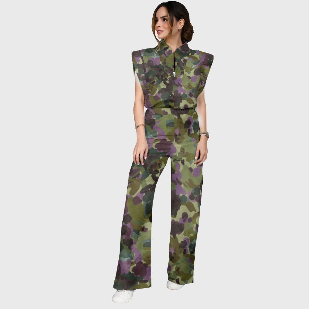 Women's Camouflage Scrub Set JC8293