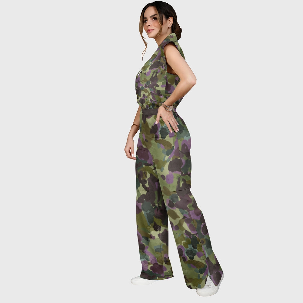 Women's Camouflage Scrub Set JC8293