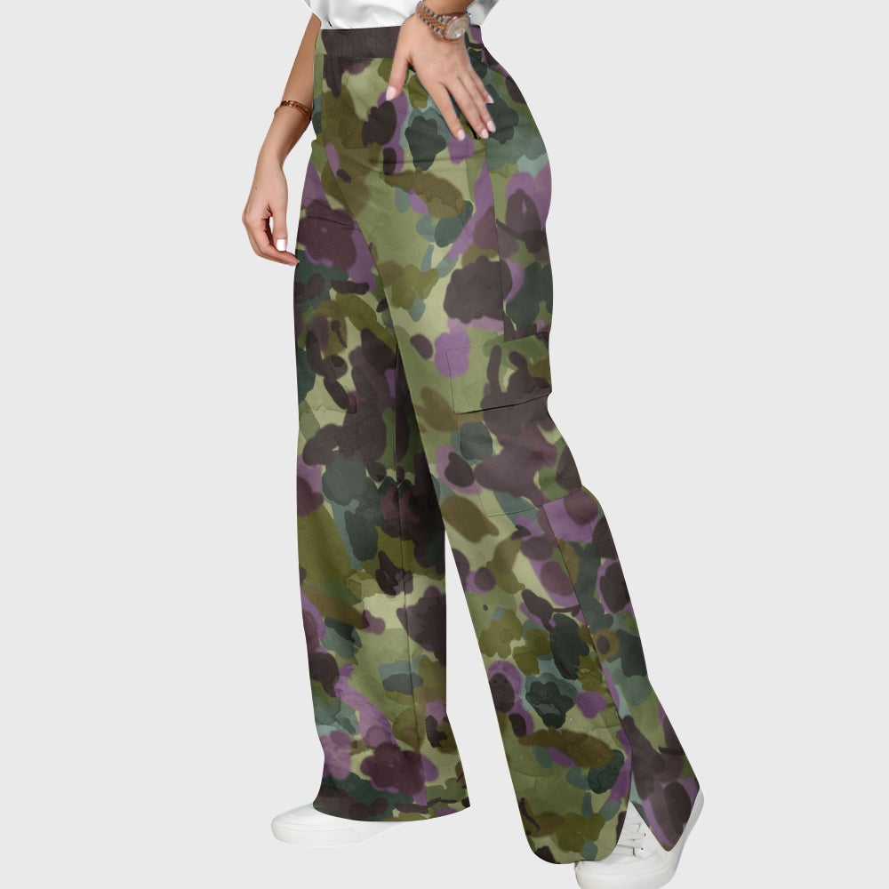 Women's Camouflage Scrub Set JC8293