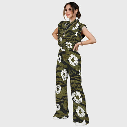 Women's Camouflage Scrub Set JC8294