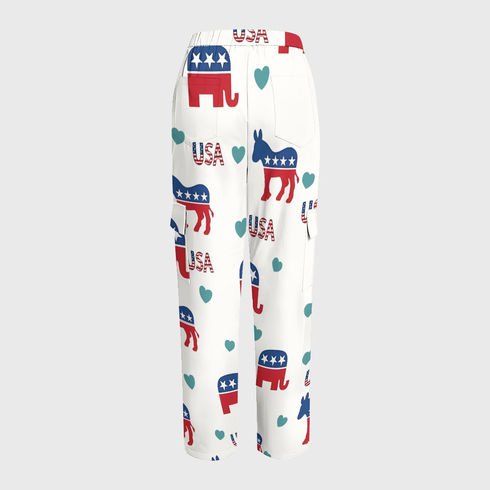 Women's American Elements Printed Scrub Set SAA04