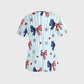 Women's American Elements Printed Scrub Set SAA08