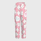 Women's Cute Tooth Care Print Scrub Set JTT02