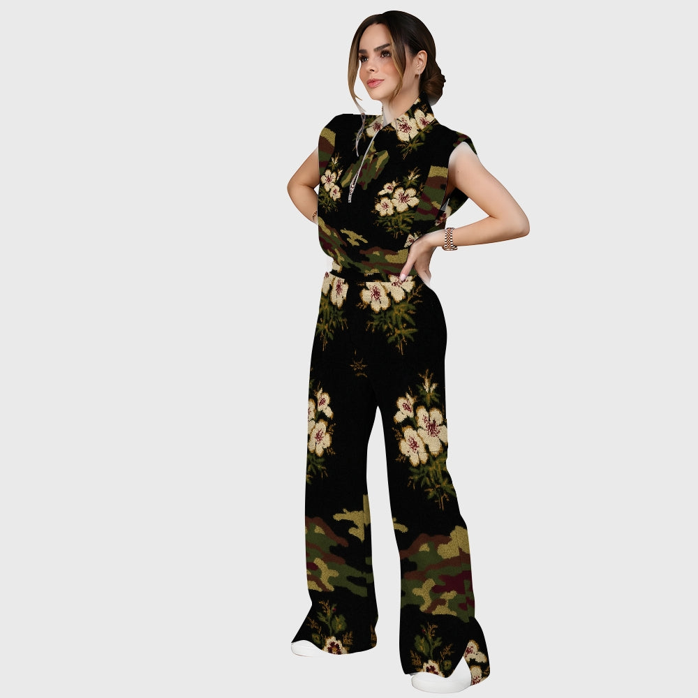 Women's Camouflage Scrub Set JC8295