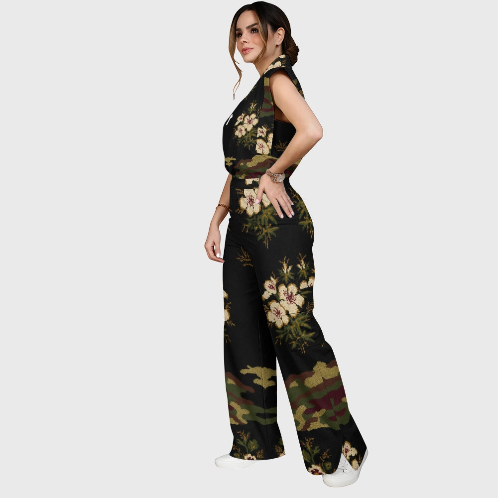 Women's Camouflage Scrub Set JC8295