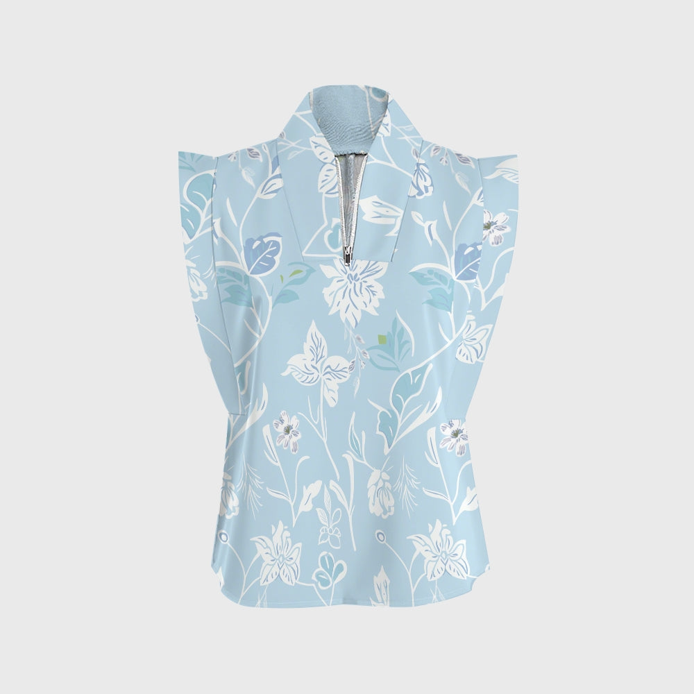 Women's Colorful Flower Series Scrub Set SF07