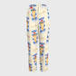 Women's Puff Sleeves Cute Animals Printed Scrub Set SAA23
