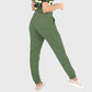 Women's Puff Sleeves Camouflage  Scrub Set SAA8