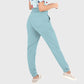 Women's Puff Sleeves American Elements Printed Scrub Set SAA12