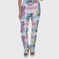 Women's Button-Down American Element Printed Scrub Set SSA3
