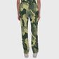Women's Button-Down Camouflage Printed Scrub Set SSA16