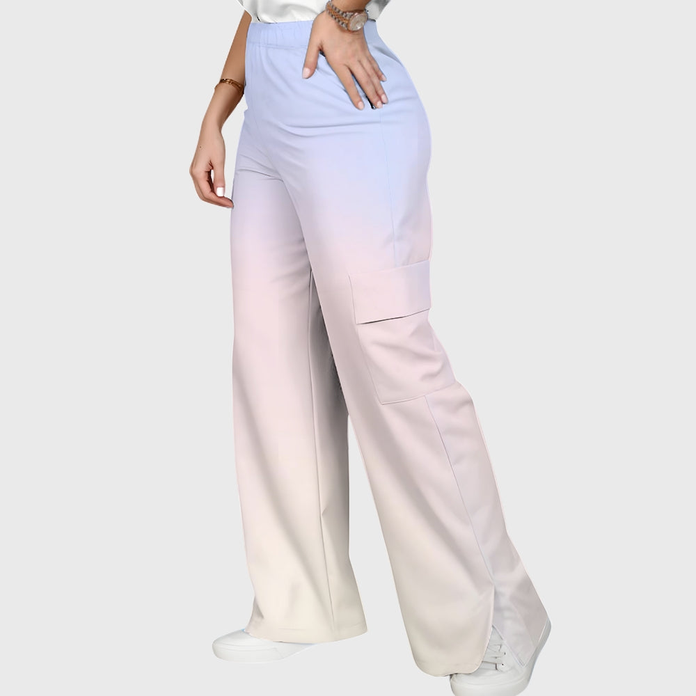 Women's Ombre Printed Scrub Set SF9129
